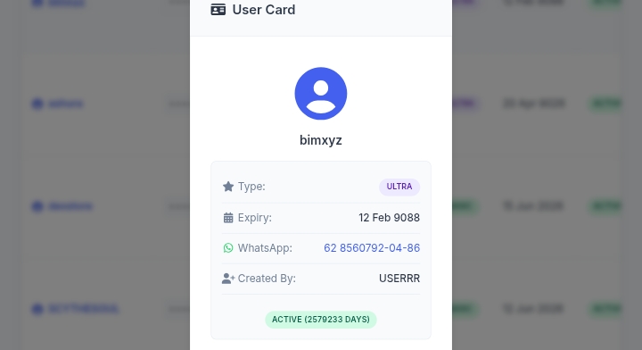 Reseller Panel